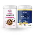 Combo iced coffe/detox