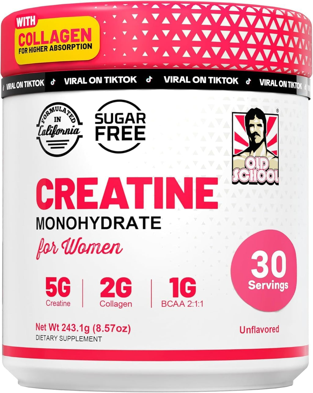 Creatine Monohydrate Powder for Women