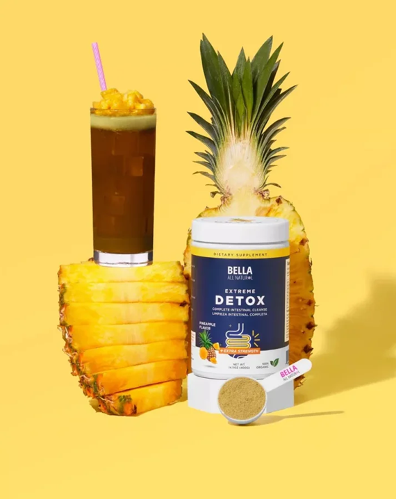 Combo iced coffe/detox