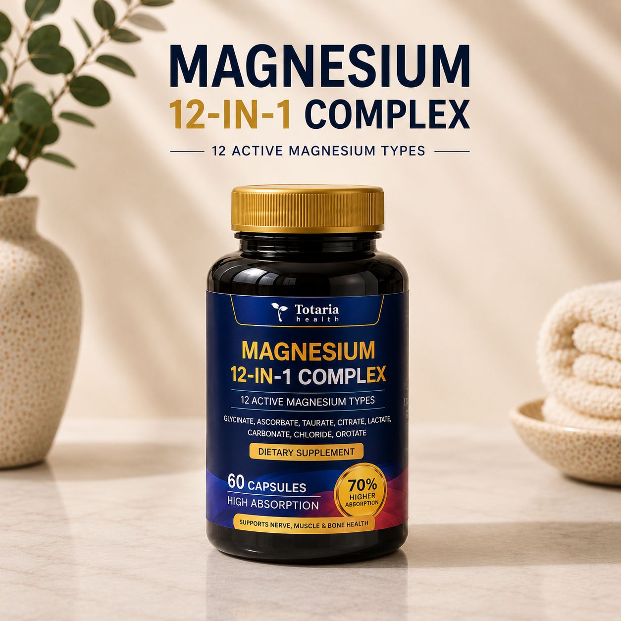 Magnesio 12 en 1 Complex