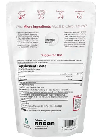 Chiro inositol en polvo 350g